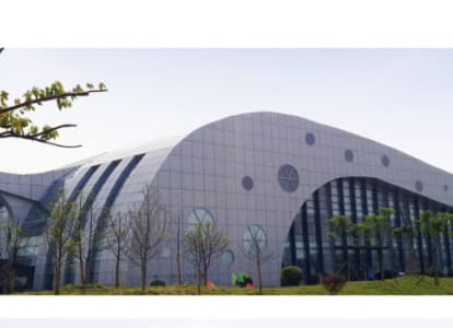 太原会议中心外景网架工程